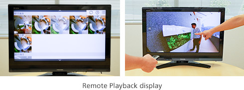 Remote Playback display