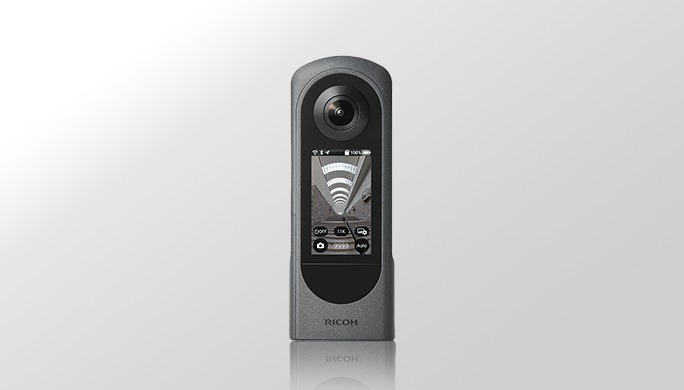 Do not miss anything with shooting in 360 degrees!RICOH THETA, the 