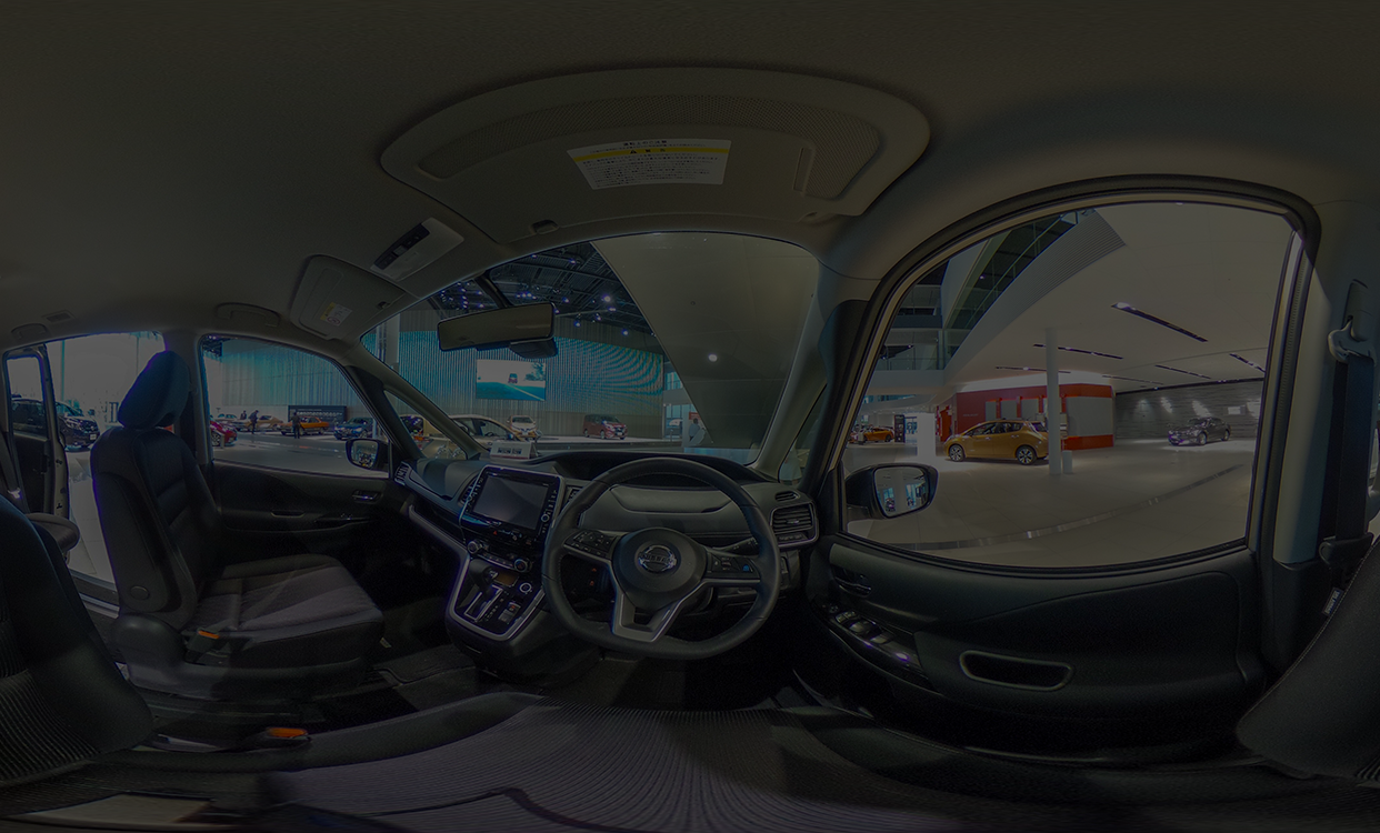 新車 中古車の内装撮影には 360度カメラricoh Theta