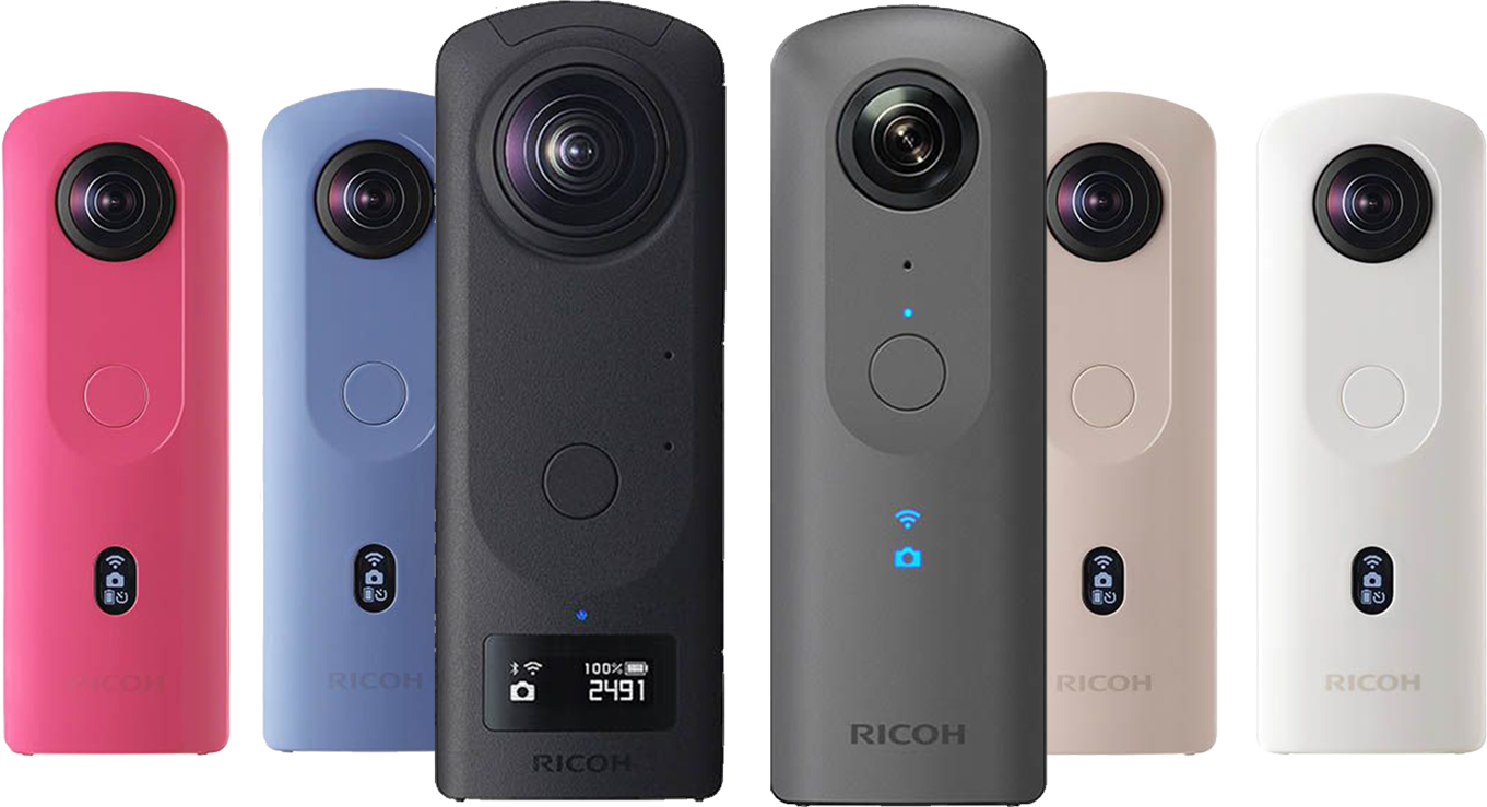Businessシーンで360度カメラricoh Thetaを活用 360度カメラ Ricoh Theta